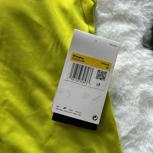 NWT Nike Indy Bra Tank Bright Cactus size Small - Picture 5 of 8